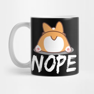 Nope - Corgi (20) Mug